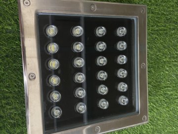 Đèn âm đất vuông 18w