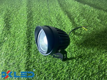 Đèn chiếu cột mũ đen 30w